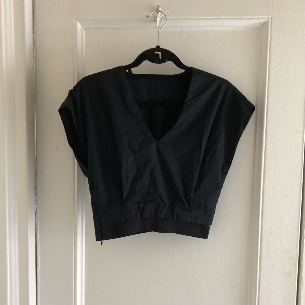 Ochirly black sleeveless top